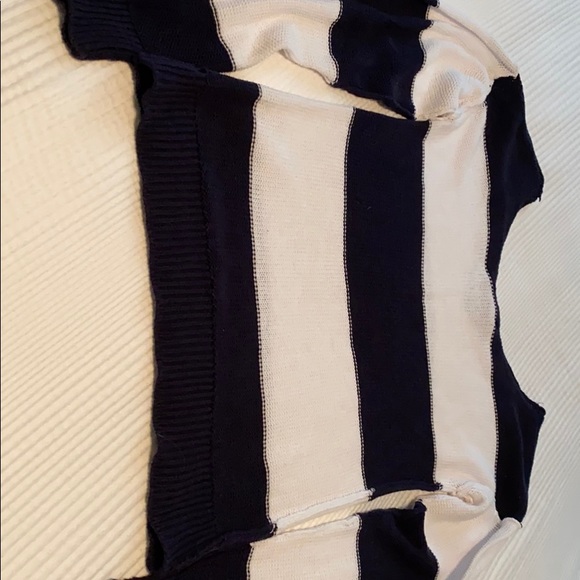 Aqua cotton sweater - Picture 4 of 5